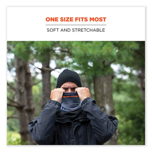 N-ferno 6492 2-piece Thermal Fleece + Poly Multi-band, One Size Fits Most, Light Gray Fade, Ships In 1-3 Business Days