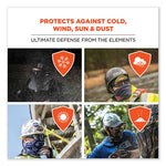 Load image into Gallery viewer, N-ferno 6492 2-piece Thermal Fleece + Poly Multi-band, One Size Fits Most, Light Gray Fade, Ships In 1-3 Business Days
