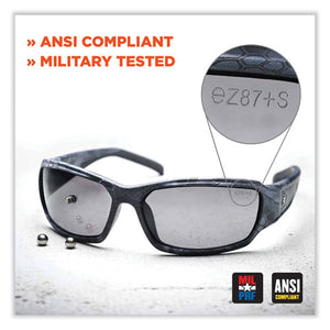 Skullerz Odin Safety Glasses, Kryptek Highlander Nylon Impact Frame, Smoke Polycarbonate Lens, Ships In 1-3 Business Days