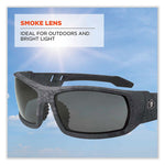 Load image into Gallery viewer, Skullerz Odin Safety Glasses, Kryptek Typhon Nylon Impact Frame, Smoke Polycarbonate Lens, Ships In 1-3 Business Days
