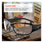 Load image into Gallery viewer, Skullerz Thor Safety Glasses, Black Nylon Impact Frame, Clear Polycarbonate Lens, Ships In 1-3 Business Days
