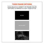 Load image into Gallery viewer, Skullerz Thor Safety Glasses, Black Nylon Impact Frame, Anti-fog Clear Polycarbonate Lens, Ships In 1-3 Business Days
