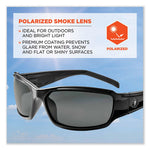 Load image into Gallery viewer, Skullerz Thor Safety Glasses, Black Nylon Impact Frame, Polarized Smoke Polycarbonate Lens, Ships In 1-3 Business Days

