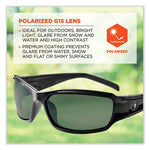 Load image into Gallery viewer, Skullerz Thor Safety Glasses, Black Nylon Impact Frame, Polarized G15 Polycarbonate Lens, Ships In 1-3 Business Days
