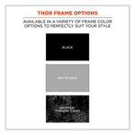 Load image into Gallery viewer, Skullerz Thor Safety Glasses, Matte Gray Nylon Impact Frame, Clear Polycarbonate Lens, Ships In 1-3 Business Days
