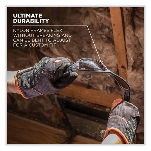 Skullerz Thor Safety Glasses, Kryptek Tyhpon Nylon Impact Frame, Copper Polycarbonate Lens, Ships In 1-3 Business Days
