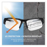 Load image into Gallery viewer, Skullerz Dagr Safety Glasses, Black Nylon Impact Frame, Anti-fog Clear Polycarbonate Lens, Ships In 1-3 Business Days
