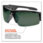 Load image into Gallery viewer, Skullerz Dagr Safety Glasses, Black Nylon Impact Frame, Polarized G15 Polycarbonate Lens, Ships In 1-3 Business Days
