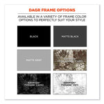 Load image into Gallery viewer, Skullerz Dagr Safety Glasses, Black Nylon Impact Frame, Antifog Indoor/outdoor Polycarbonate Lens, Ships In 1-3 Business Days
