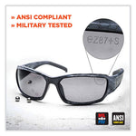 Load image into Gallery viewer, Skullerz Dagr Safety Glasses, Matte Gray Nylon Impact Frame, Indoor/outdoor Polycarbonate Lens, Ships In 1-3 Business Days
