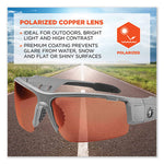 Load image into Gallery viewer, Skullerz Dagr Safety Glasses, Kryptek Highlander Nylon Impact Frame, Polrizd Copper Polycarb Lens, Ships In 1-3 Business Days
