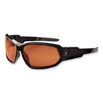 Load image into Gallery viewer, Skullerz Loki Safety Glasses/goggles, Black Nylon Impact Frame, Polarized Copper Polycarb Lens, Ships In 1-3 Business Days
