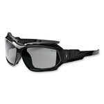 Load image into Gallery viewer, Skullerz Loki Safety Glasses/goggles, Black Nylon Impact Frame,polarized Smoke Polycarbonate Lens, Ships In 1-3 Business Days
