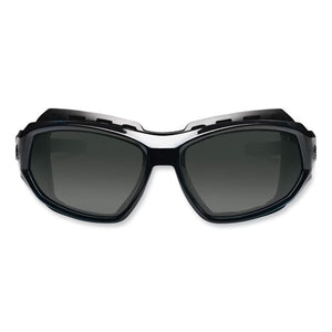 Skullerz Loki Safety Glasses/goggles, Black Nylon Impact Frame,polarized Smoke Polycarbonate Lens, Ships In 1-3 Business Days