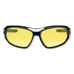Load image into Gallery viewer, Skullerz Loki Safety Glasses/goggles, Black Nylon Impact Frame, Yellow Polycarbonate Lens, Ships In 1-3 Business Days
