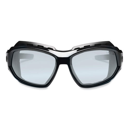 Skullerz Loki Safety Glasses/goggles, Black Nylon Impact Frame, Antifog Indr/outdr Polycarb Lens, Ships In 1-3 Business Days