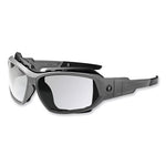 Load image into Gallery viewer, Skullerz Loki Safety Glasses/goggles, Matte Gray Nylon Impact Frame, Clear Polycarbonate Lens, Ships In 1-3 Business Days
