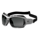 Load image into Gallery viewer, Skullerz Loki Safety Glasses/goggles, Matte Gray Nylon Impact Frame, Polarized Smoke Polycarb Lens,ships In 1-3 Business Days
