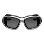 Load image into Gallery viewer, Skullerz Loki Safety Glasses/goggles, Matte Gray Nylon Impact Frame, Polarized Smoke Polycarb Lens,ships In 1-3 Business Days

