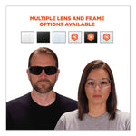 Load image into Gallery viewer, Skullerz Saga Frameless Safety Glasses, Matte Black Nylon Impact Frame, Clear Polycarbonate Lens, Ships In 1-3 Business Days

