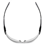 Load image into Gallery viewer, Skullerz Saga Frameless Safety Glasses, Matte Black Nylon Impact Frame, Clear Polycarbonate Lens, Ships In 1-3 Business Days
