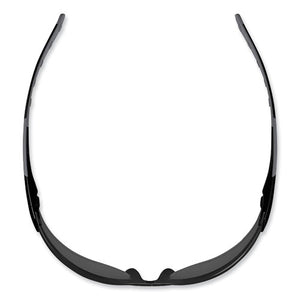 Skullerz Saga Frameless Safety Glasses, Black Nylon Impact Frame, Anti-fog Smoke Polycarb Lens, Ships In 1-3 Business Days