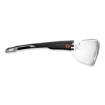 Load image into Gallery viewer, Skullerz Vali Frameless Safety Glasses, Black Nylon Impact Frame, Anti-fog Clear Polycarb Lens, Ships In 1-3 Business Days

