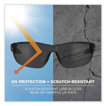 Load image into Gallery viewer, Skullerz Vali Frameless Safety Glasses, Black Nylon Impact Frame, Anti-fog Smoke, Polycarb Lens, Ships In 1-3 Business Days

