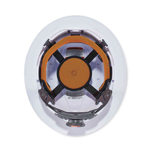 Skullerz 8971 Class E Hard Hat Full Brim, White, Ships In 1-3 Business Days