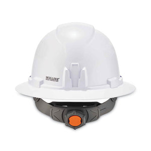 Skullerz 8971 Class E Hard Hat Full Brim, White, Ships In 1-3 Business Days