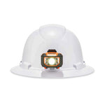 Load image into Gallery viewer, Skullerz 8971led Class E Hard Hat Full Brim With Led Light, White, Ships In 1-3 Business Days
