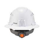 Load image into Gallery viewer, Skullerz 8973 Class C Hard Hat Full Brim, White, Ships In 1-3 Business Days
