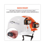 Load image into Gallery viewer, Skullerz 8981 Hard Hat Led Light, Orange, Ships In 1-3 Business Days
