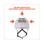 Load image into Gallery viewer, Skullerz 8974 Class E Safety Helmet, 6-point Ratchet Suspension, White, Ships In 1-3 Business Days
