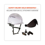 Load image into Gallery viewer, Skullerz 8991 Safety Helmet Visor, Polycarbonate, 6 X 12 X 4, Smoke, Ships In 1-3 Business Days
