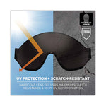 Load image into Gallery viewer, Skullerz 8975v Class C Safety Helmet W/8991 Visor Kit, Smoke Lens, 6-pt Ratchet Suspension, White, Ships In 1-3 Business Days
