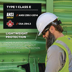 Load image into Gallery viewer, Skullerz 8967 Class E Lightweight Cap-style Hard Hat, 6-point Rachet Suspension, Lime, Ships In 1-3 Business Days
