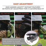 Load image into Gallery viewer, Skullerz 8967 Class E Lightweight Cap-style Hard Hat, 6-point Rachet Suspension, Lime, Ships In 1-3 Business Days

