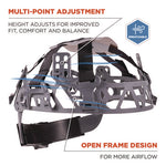 Load image into Gallery viewer, Skullerz 8986 6-point Hard Hat Suspension Replacement, Gray, Ships In 1-3 Business Days
