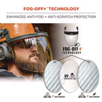 Load image into Gallery viewer, Skullerz 8997 Anti-scratch/anti-fog Face Shield Replacement, Cap-style/safety Helmet, Clear Lens, Ships In 1-3 Bus Days

