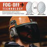 Load image into Gallery viewer, Skullerz 8997 Anti-scratch/anti-fog Face Shield Replacement, Cap-style/safety Helmet, Smoke Lens, Ships In 1-3 Bus Days
