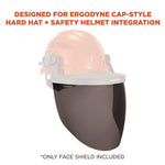 Load image into Gallery viewer, Skullerz 8997 Anti-scratch/anti-fog Face Shield Replacement, Cap-style/safety Helmet, Smoke Lens, Ships In 1-3 Bus Days

