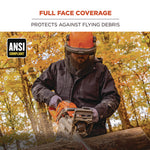Load image into Gallery viewer, Skullerz 8999 Mesh Face Shield Replacement For Hard Hat And Safety Helmet, Black, Ships In 1-3 Business Days
