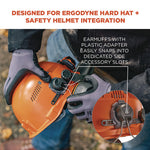 Load image into Gallery viewer, Skullerz 8880 Nrr 26db Hard Hat Mounted Earmuffs, Cap-style, Gray, Ships In 1-3 Business Days
