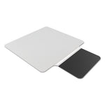 Load image into Gallery viewer, Sit Or Stand Mat For Carpet Or Hard Floors, 36 X 53 With Lip, Clear/black
