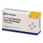 Load image into Gallery viewer, First Aid Conforming Gauze Bandage, Non-sterile, 4&quot; Wide
