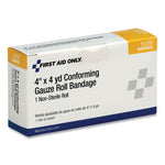 Load image into Gallery viewer, First Aid Conforming Gauze Bandage, Non-sterile, 4&quot; Wide
