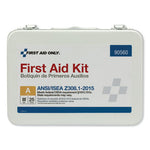 Load image into Gallery viewer, Ansi Class A 25 Person Bulk First Aid Kit For 25 People, 89 Pieces, Metal Case
