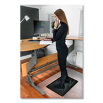 Load image into Gallery viewer, Afs-tex 2000 Anti-fatigue Mat, Rectangle, 16 X 24, Midnight Black
