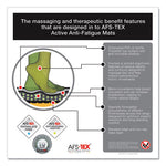 Load image into Gallery viewer, Afs-tex 2000x Anti-fatigue Mat, Bespoke, 16 X 24, Black
